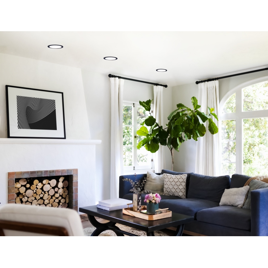 Eglo - LED-dimmbare Bad-Einbauleuchte LED/10,5W/230V 2700-6500K IP44 ZigBee Ø 16,5 cm