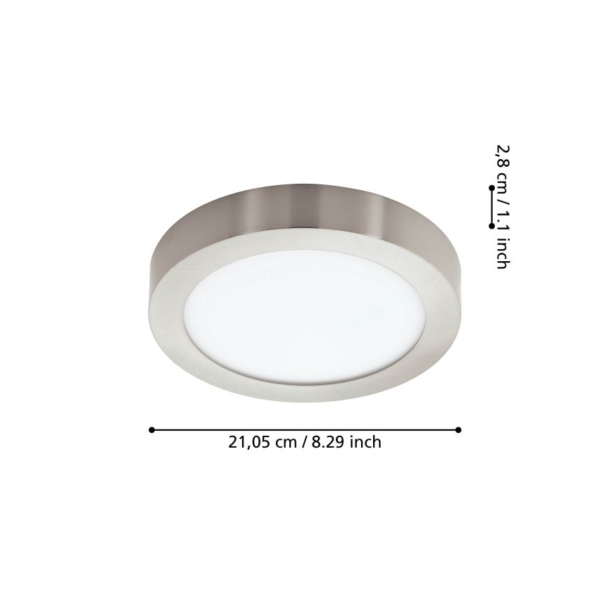 Eglo - Dimmbare LED-Deckenleuchte für Badezimmer LED/16,5W/230V IP44 ZigBee