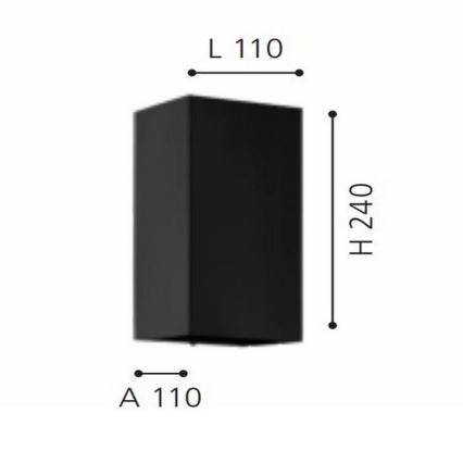 Eglo – Dimmbare LED-RGB-Außenwandleuchte 2xGU10/5W/230V IP55 2700-6500K