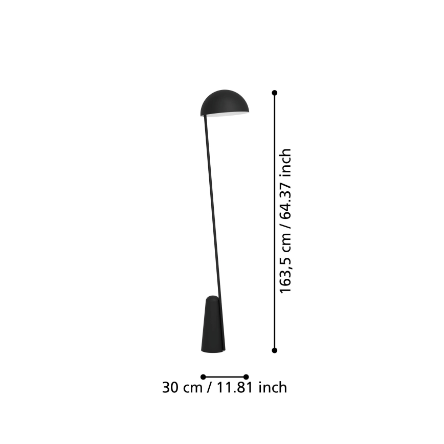 Eglo - Stehlampe 1xE27/40W/230V