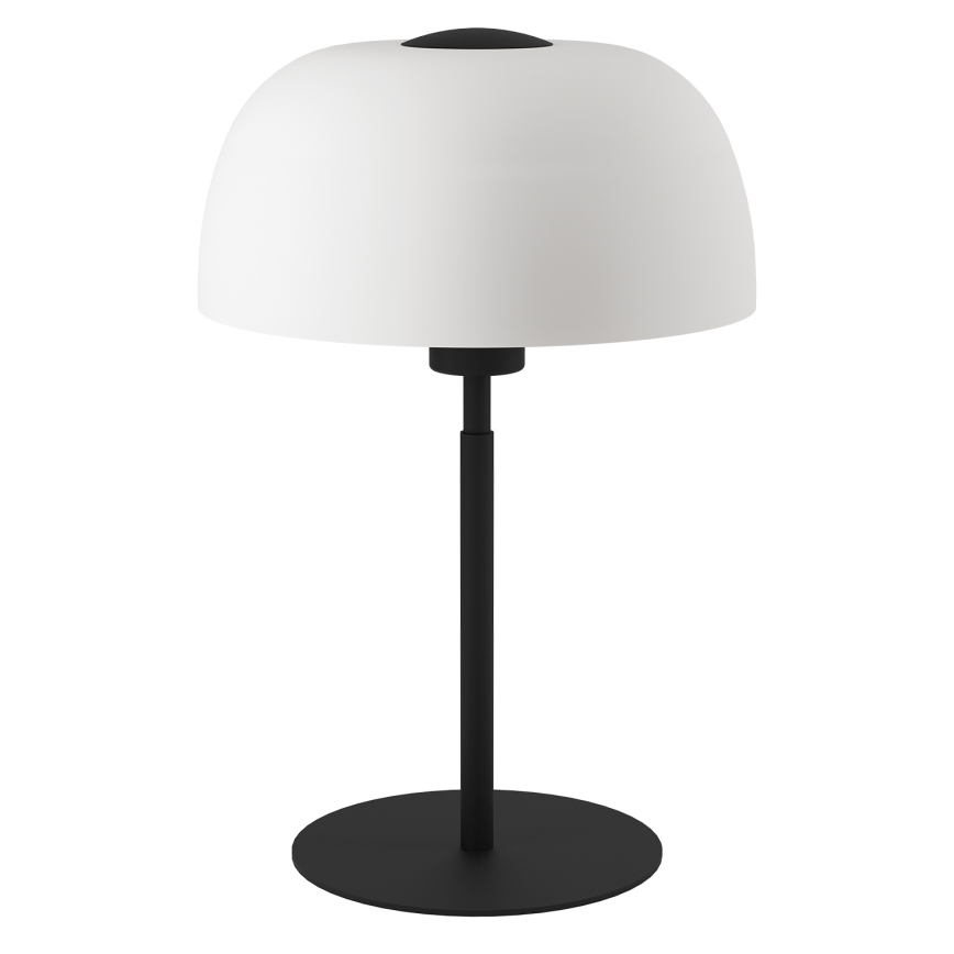 Eglo - Tischlampe 1xE27/40W/230V schwarz/weiß