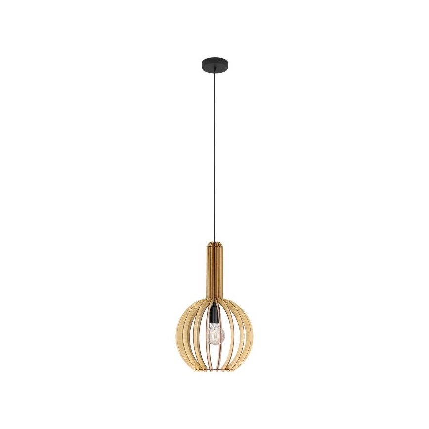 Eglo - Hängeleuchte an Schnur 1xE27/40W/230V d 31 cm beige
