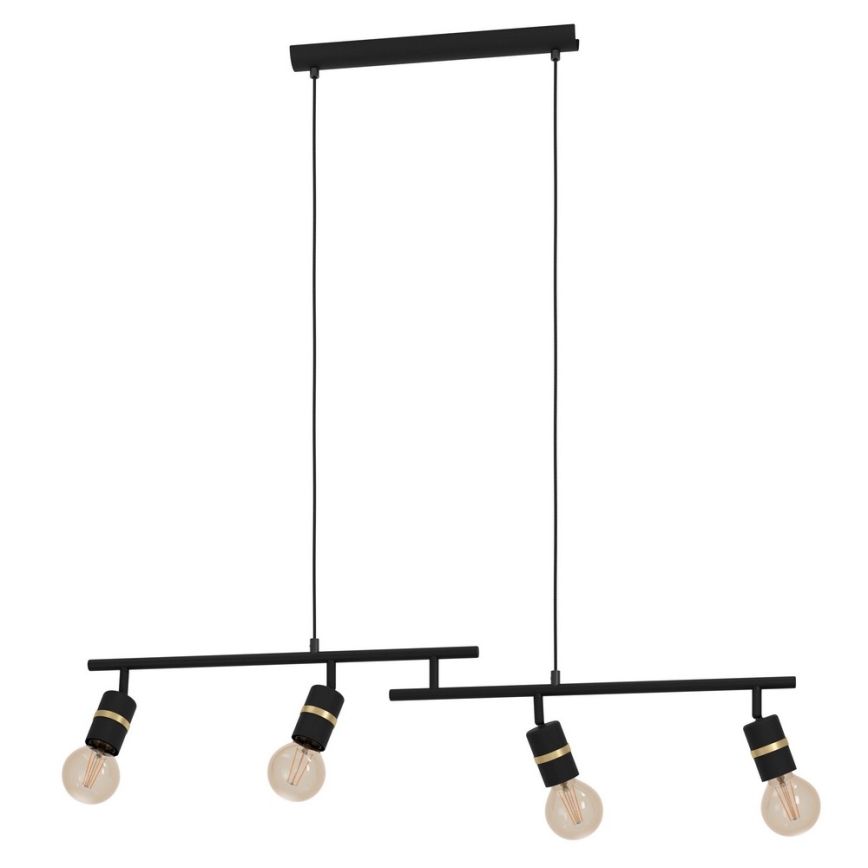 Eglo - Deckenleuchte an Kabel 4xE27/10W/230V