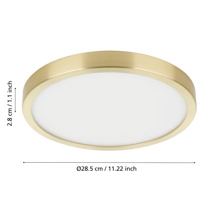 Eglo - LED-Deckenleuchte LED/20,5W/230V d 28,5 cm