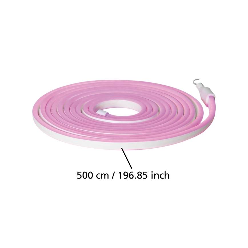 Eglo - LED-Streifen LED/96W/24V 5 m IP44 pink