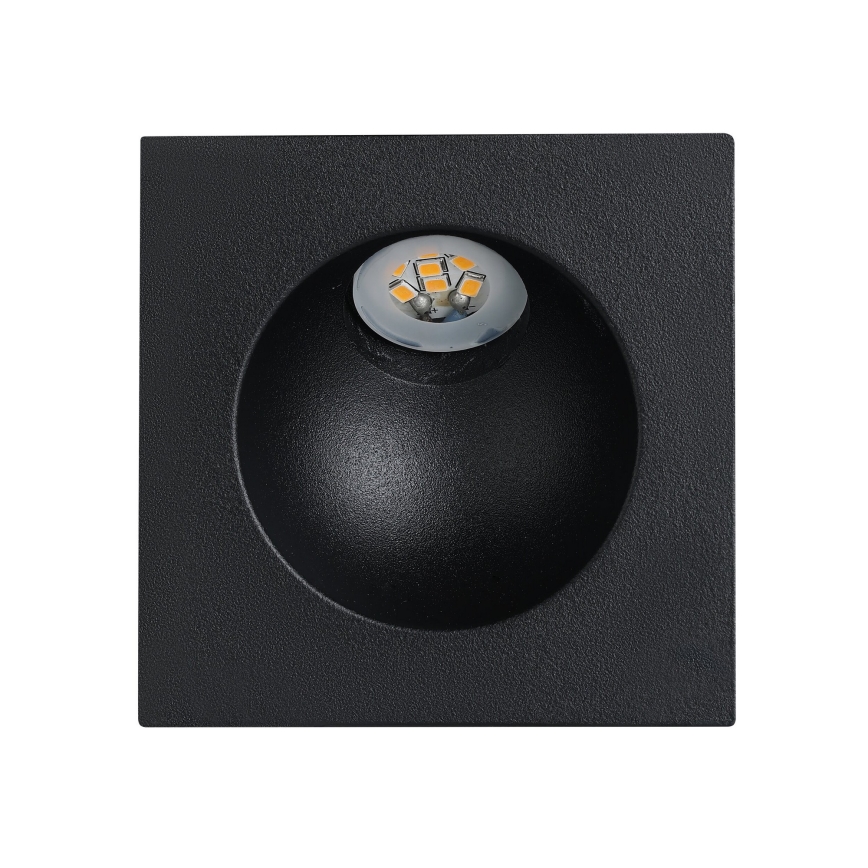 Eglo - LED-Treppenleuchte LED/2W/230V 3000K schwarz