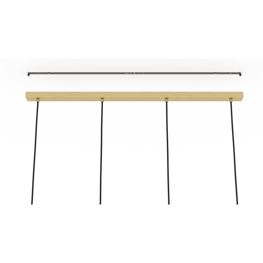 Eglo - Hängeleuchte an Seil 4xE27/40W/230V