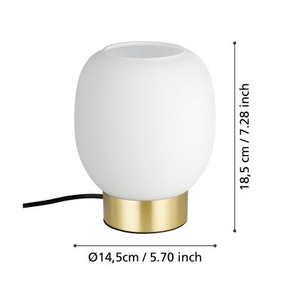 Eglo - Tischlampe 1xE27/40W/230V