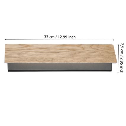 Eglo - LED Wandleuchte LED/12W/230V 3000K