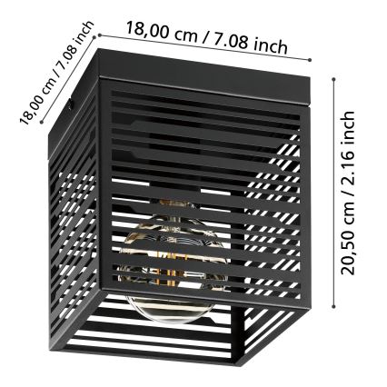 Eglo - Deckenleuchte 1xE27/40W/230V