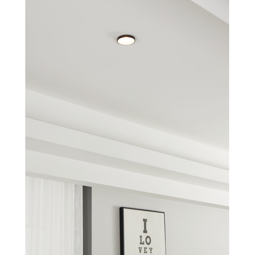 Eglo - Deckenleuchte 1xGU10/35W/230V Weiß