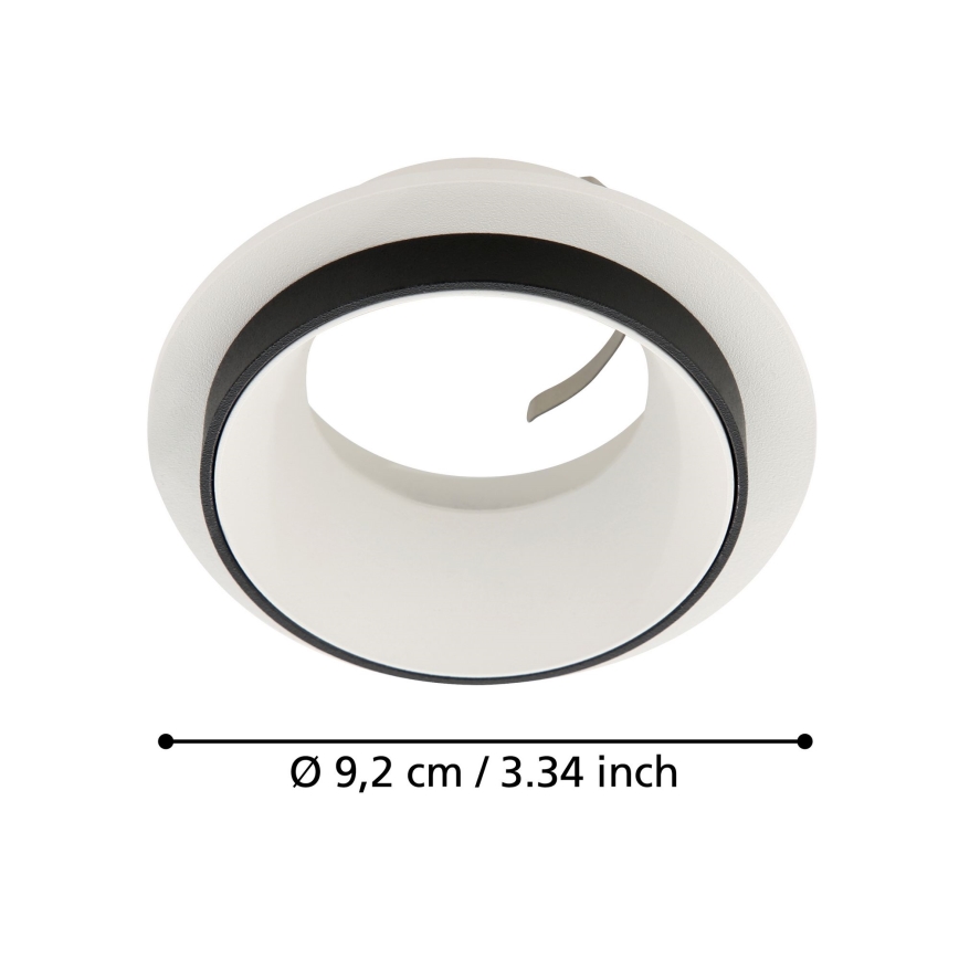 Eglo - Deckenleuchte 1xGU10/35W/230V Weiß