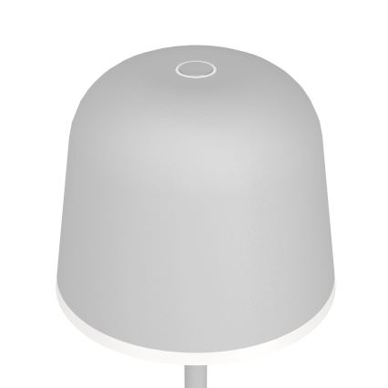 Eglo - Dimmbare, aufladbare LED-Leuchte für den Außenbereich LED/2,2W/5V 1800 mAh grau IP54