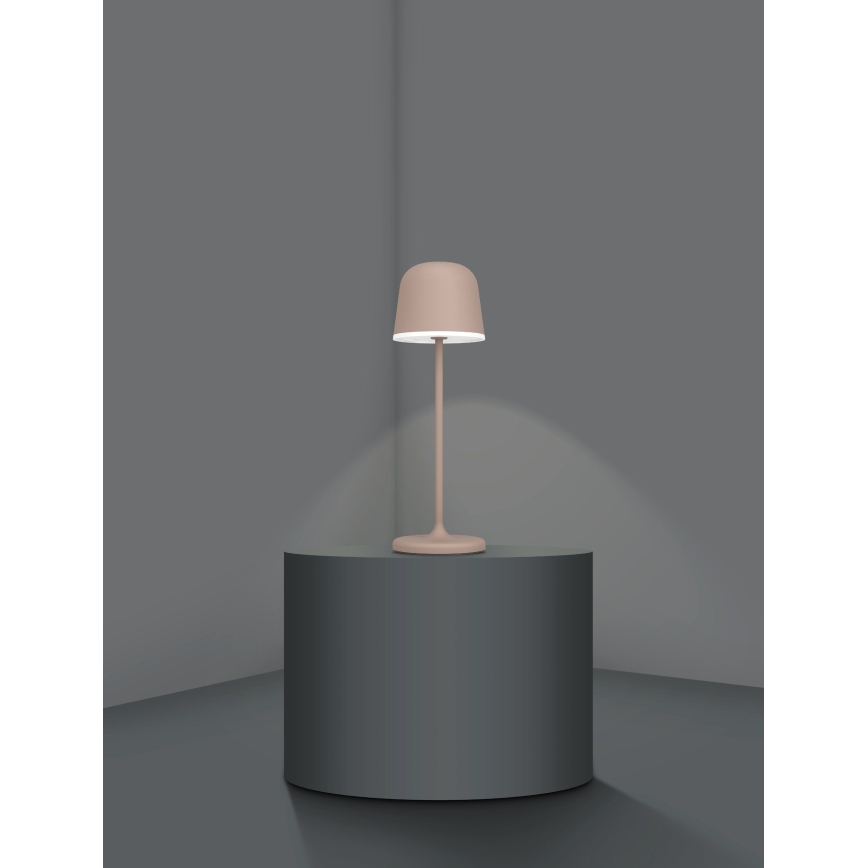 Eglo -  Dimmbare, aufladbare LED-Leuchte für den Außenbereich LED/2,2W/5V 1800mAh braun IP54
