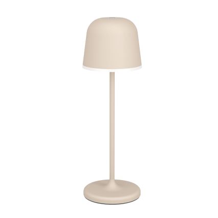 Eglo - Dimmbare, aufladbare LED-Leuchte für den Außenbereich LED/2,2W/5V 1800mAh beige IP54