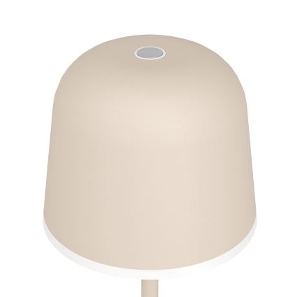 Eglo - Dimmbare, aufladbare LED-Leuchte für den Außenbereich LED/2,2W/5V 1800mAh beige IP54