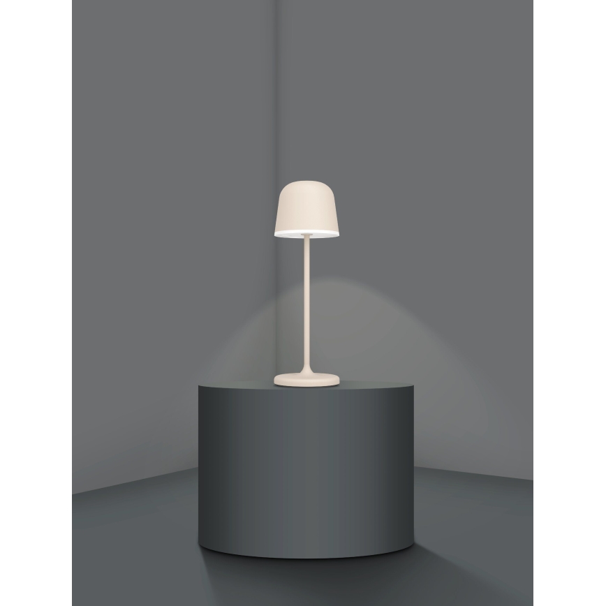 Eglo - Dimmbare, aufladbare LED-Leuchte für den Außenbereich LED/2,2W/5V 1800mAh beige IP54