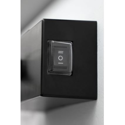 Eglo – LED-Badezimmer-Spiegelbeleuchtung LED/5W/230V IP44 schwarz