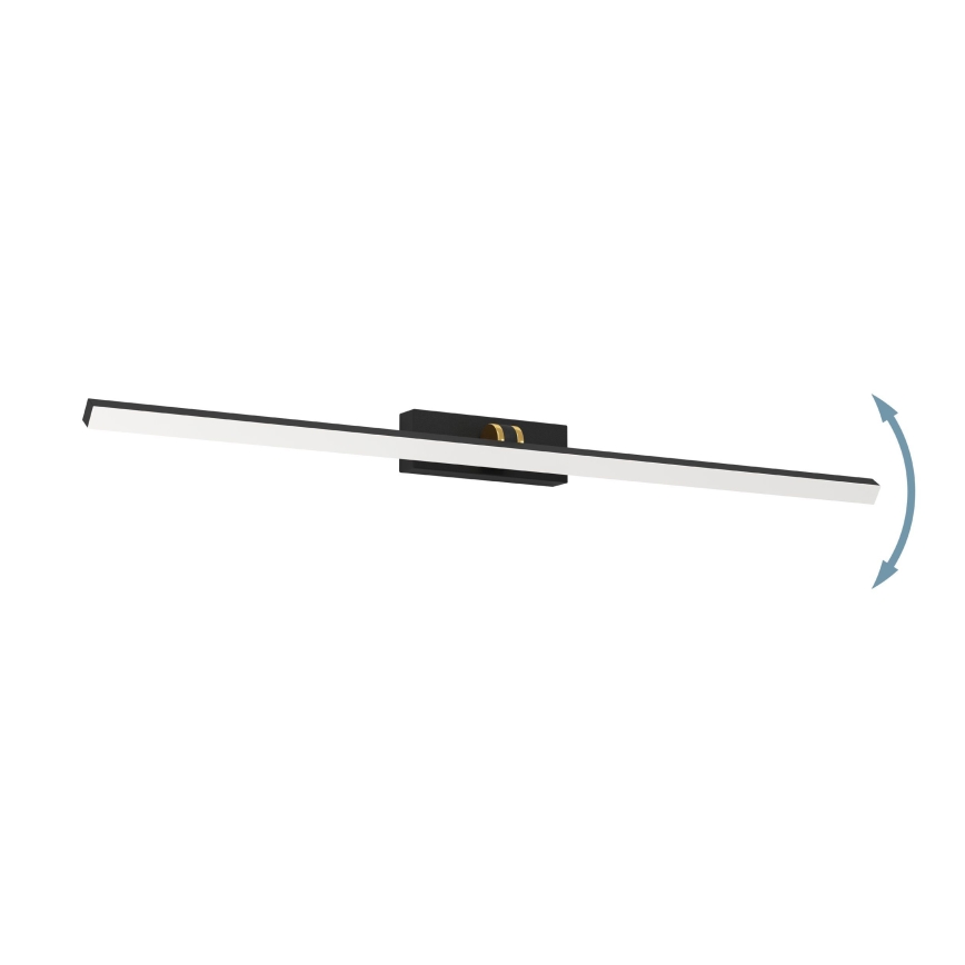 Eglo - LED Badezimmer-Spiegelleuchte LED/5W/230V IP44 Schwarz