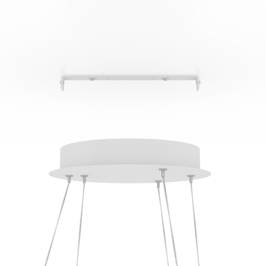 Eglo - LED dimmbare Hängeleuchte an Kabel LED/43,2W/230V weiß