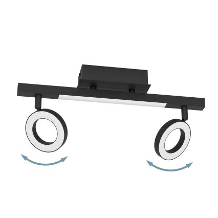 Eglo - LED Einbauleuchte 2xLED/3,2W/230V + LED/3,3W