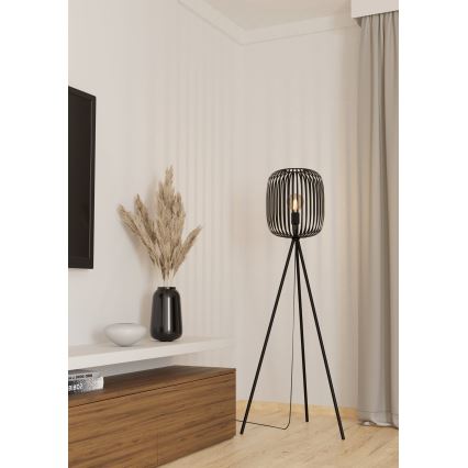 Eglo - Stehlampe 1xE27/40W/230V schwarz
