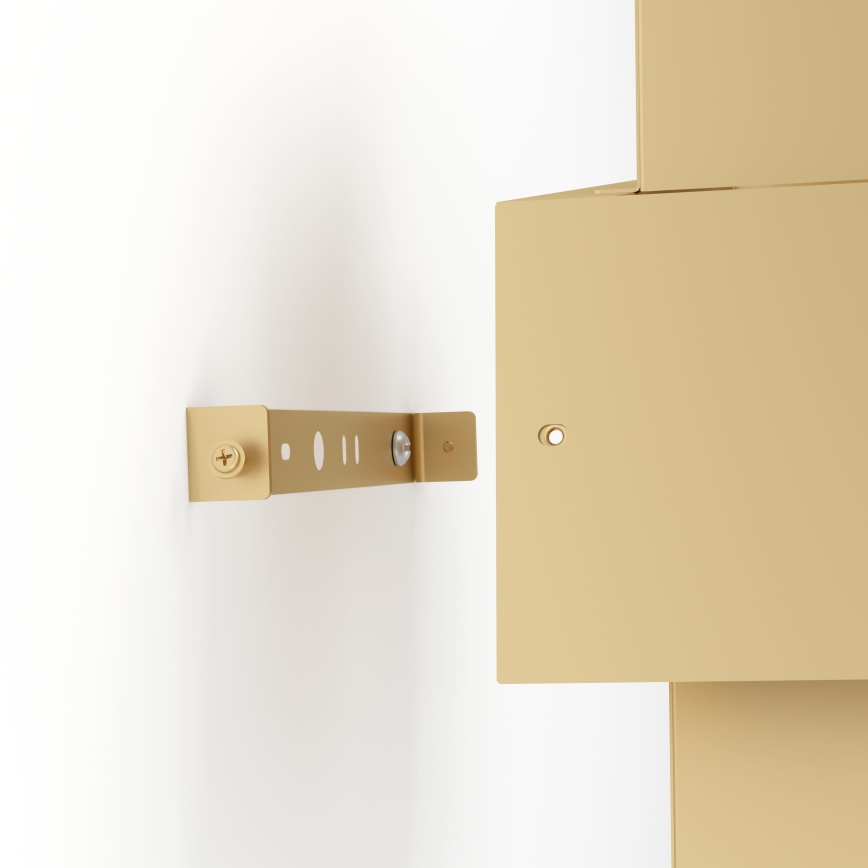 Eglo - Wandleuchte 1xE27/40W/230V golden
