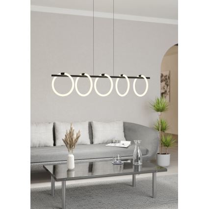 Eglo - LED Kronleuchter an Kabel 5xLED/7W/230V