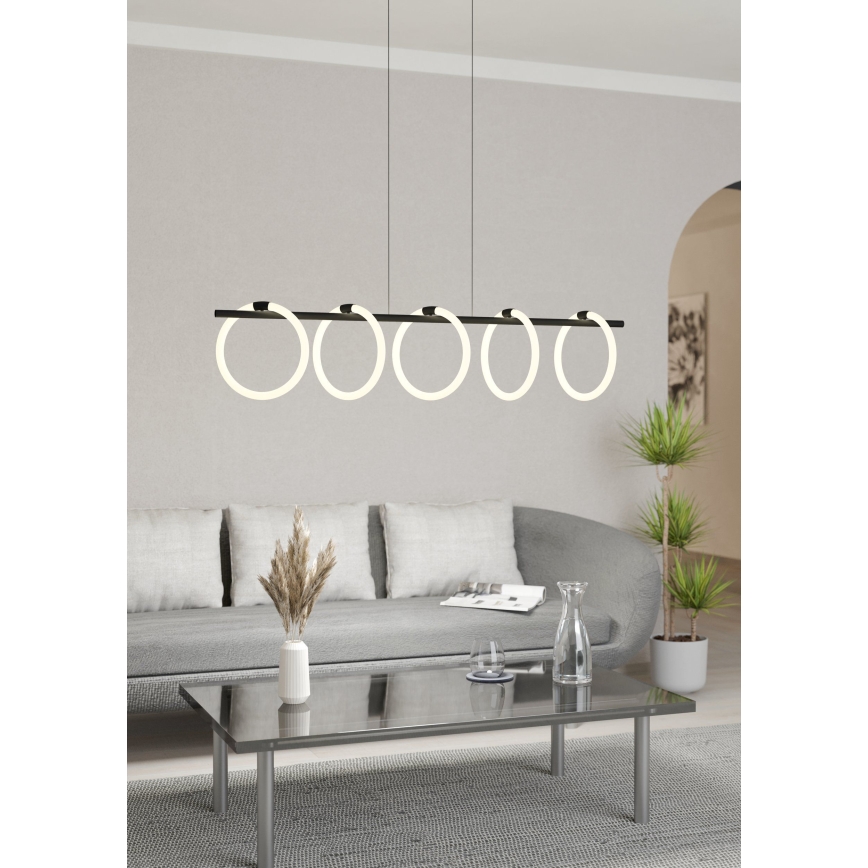 Eglo - LED Kronleuchter an Kabel 5xLED/7W/230V