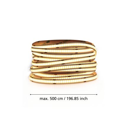 Eglo - LED-Streifen 5m LED/40W/24/230V 3000K