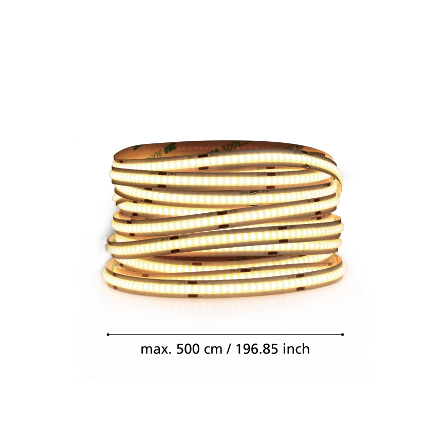 Eglo - LED-Streifen 5m LED/40W/24/230V 3000K