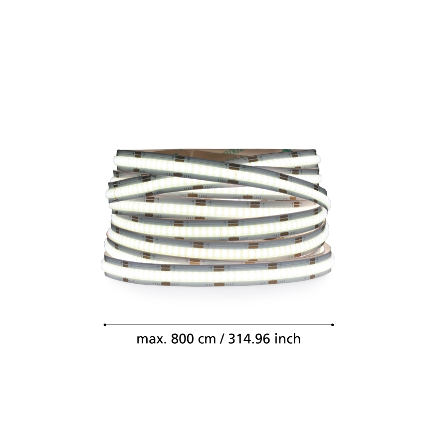 Eglo - Dimmbarer LED-Streifen 8m COB STRIPE LED/52,8W/24/230V 2700-6500K + Fernbedienung