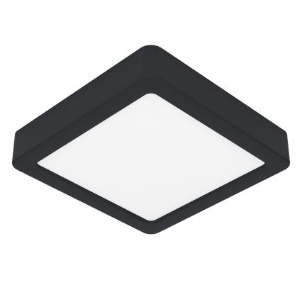 Eglo - Dimmbare LED-Deckenleuchte LED/11W/230V schwarz 16x16 cm