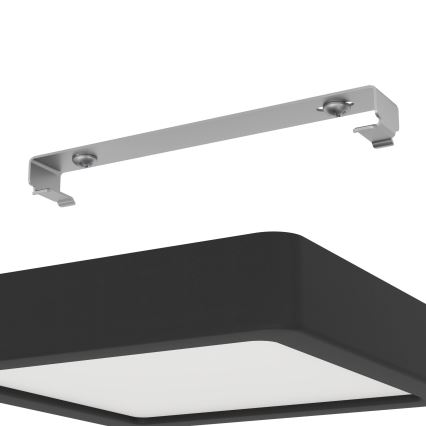 Eglo - Dimmbare LED-Deckenleuchte LED/11W/230V schwarz 16x16 cm