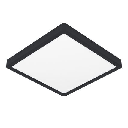 Eglo - LED-dimmbare Deckenleuchte LED/20,5W/230V schwarz 28,5x28,5 cm