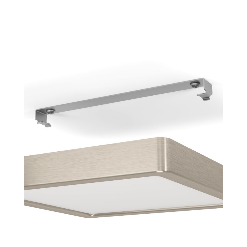Eglo - Dimmbare LED-Deckenleuchte LED/17W/230V matt Chrom