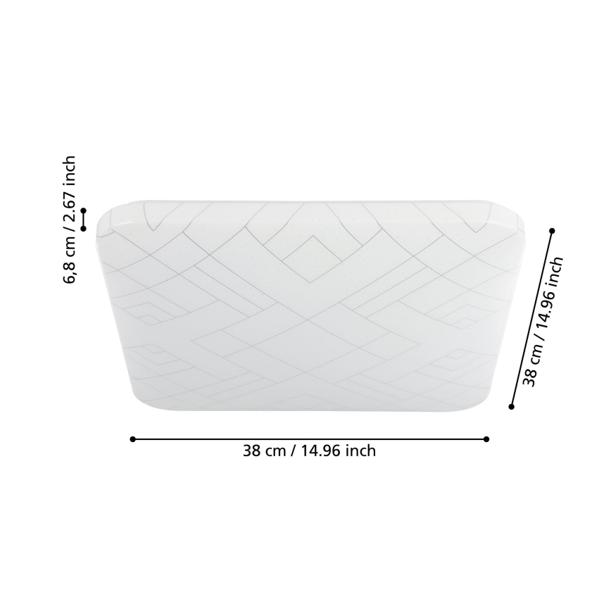 Eglo - LED-Deckenleuchte LED/19,5W/230V
