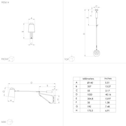 Eglo - Wandlampe 1xE27/28W/230V