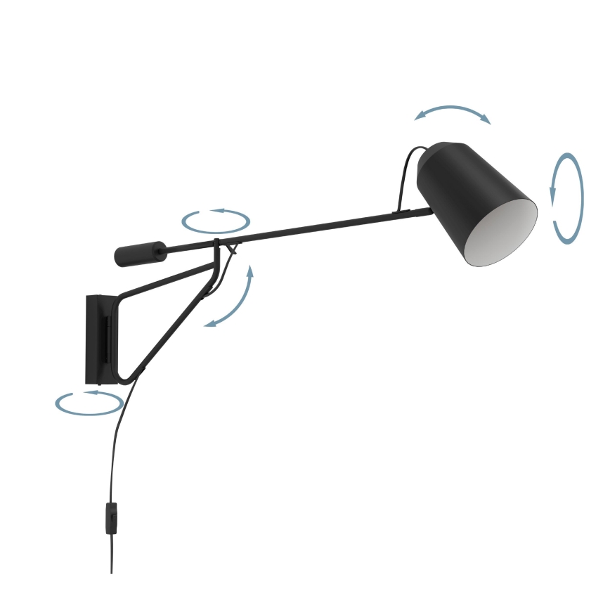 Eglo - Wandleuchte 1xE27/28W/230V