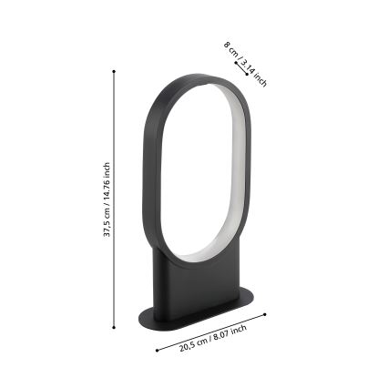 Eglo - LED-Tischlampe LED/10,8W/230V