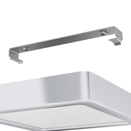 Eglo - LED-Badezimmer-Deckenleuchte LED/11W/230V IP44, Chrom glänzend, 16x16 cm