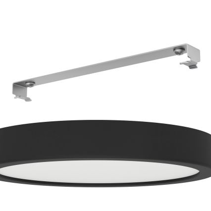 Eglo - LED-Deckenleuchte für das Badezimmer LED/17W/230V schwarz IP44