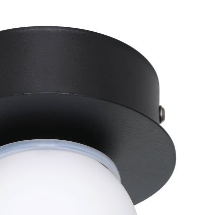 Eglo - LED-Deckenleuchte für Badezimmer LED/3,3W/230V IP44 schwarz