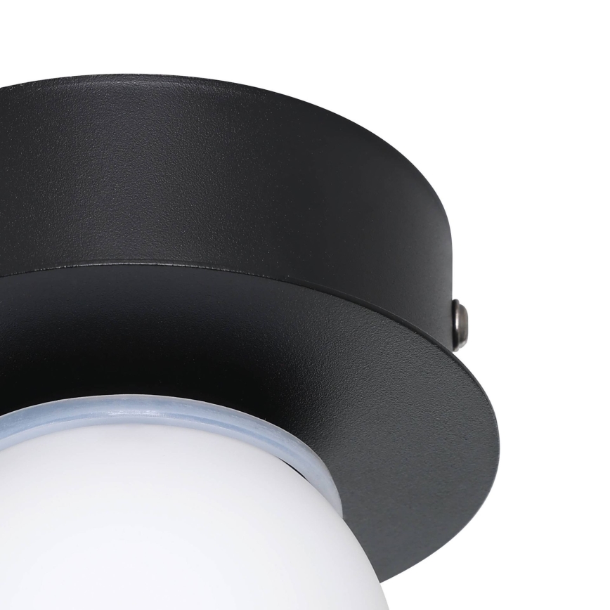 Eglo - LED-Deckenleuchte für Badezimmer LED/3,3W/230V IP44 schwarz