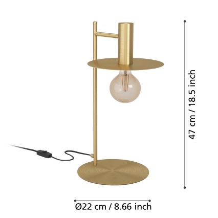 Eglo - Tischlampe 1xE27/40W/230V