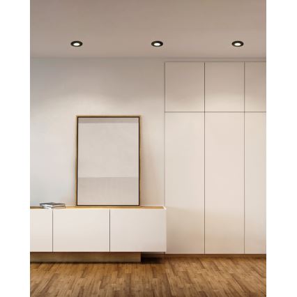 Eglo - SET 3x LED Badezimmer-Einbauleuchte PINEDA LED/4,9W/230V IP44