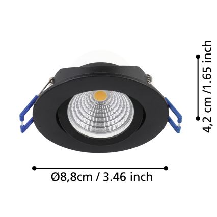 Eglo - inbauleuchte SALICETO LED/6W/230V