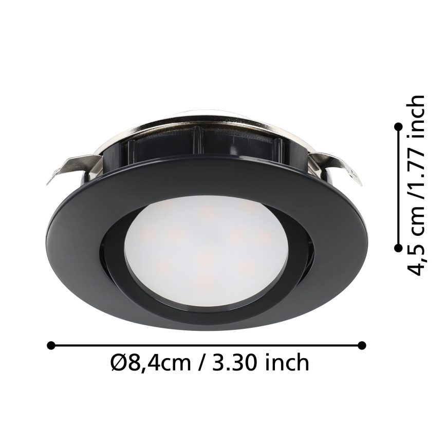 Eglo - Dimmbare LED-Einbauleuchte/5,5W/230V