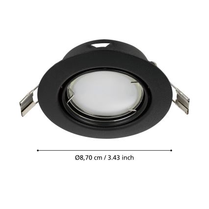 Eglo - SET 3x LED Einbauleuchte PENETO 1xGU10/4,6W/230V