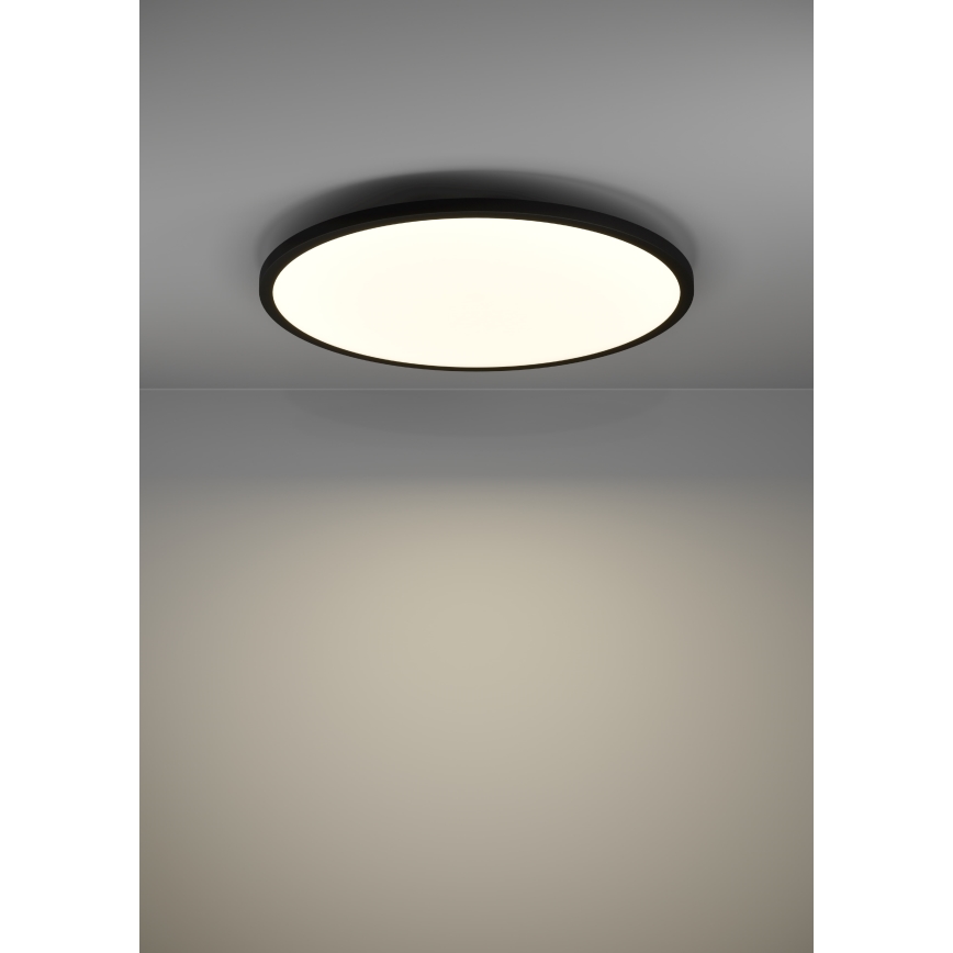 Eglo - Dimmbare LED-Deckenleuchte LED/41W/230V d 60 cm schwarz